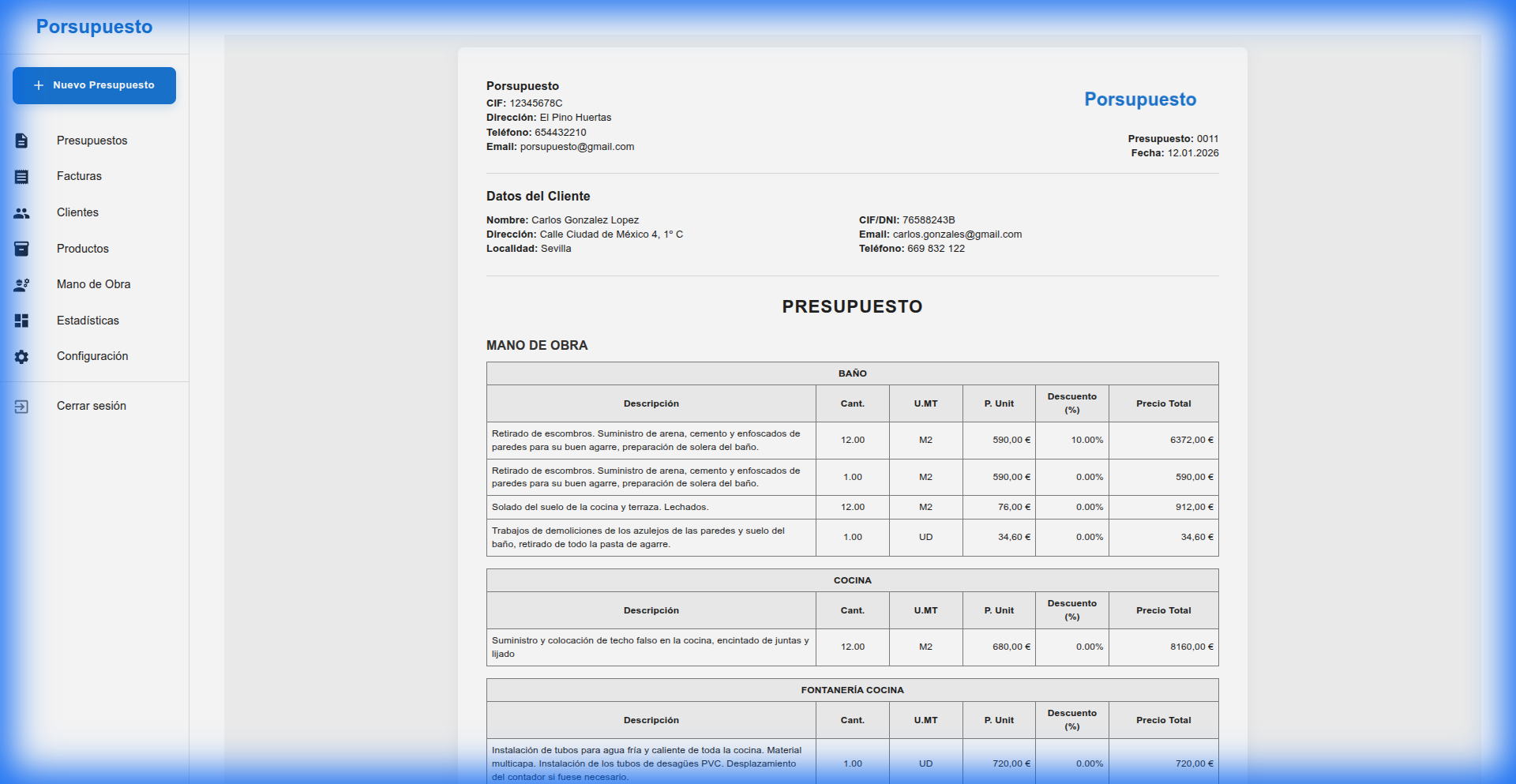 Ejemplo de PDF con QR Tributario AEAT